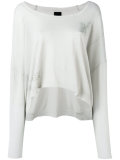 tonal bug print jumper