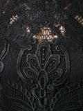 macramé fitted dress