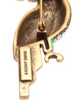 parrot brooch
