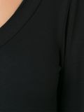v-neck blouse