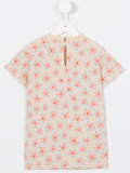  flower print tunic top