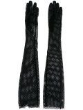 long mesh gloves
