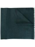 houndstooth pattern scarf