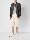 drop-crotch drawstring shorts