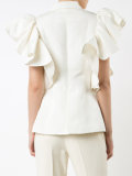 ruffle sleeve blouse