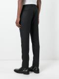 pleated slim fit trousers