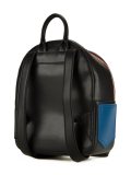 geometric print small backpack