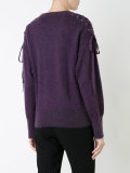 lace-up jumper 