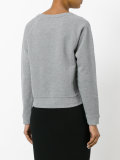 logo knitted sweater