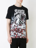shark print T-shirt
