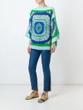 hand paint effect blouse