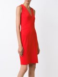 v-neck dress