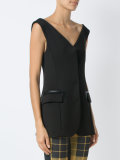 v neck waistcoat