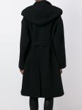 hooded coat