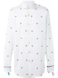 bee embroidered shirt