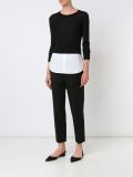 layered shirt jumper