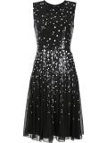 sequin dots detailing dress