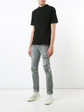 shredded detail jeans
