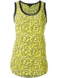 graphic print tank top
