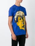 face print T-shirt