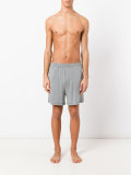 elasticated waistband sweatshorts