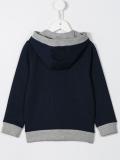stripe logo hoodie