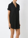 v neck beach dress