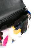 fur shoulder bag