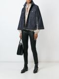 denim cape jacket