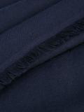 raw edge scarf
