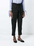 'Balloon' cropped trousers
