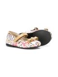 floral ballerinas