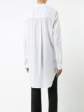 sheer oversized shirt