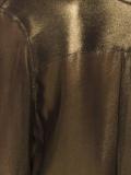 metallic shirt