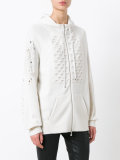 knitted hoodie 