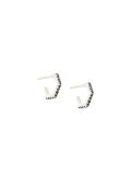 'Black Diamond Hexagon' earrings 