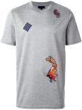embroidered patch T-shirt