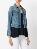 the snap denim jacket