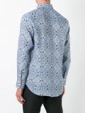 abstract print shirt