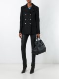 double breasted peacoat