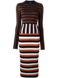 multi stripe dress