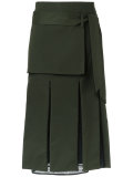 panelled skirt