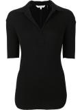 ribbed polo top