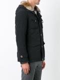 button down hooded jacket