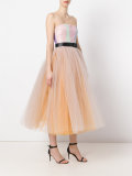 full skirt strapless dress