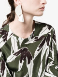 Pleated Single Earring 