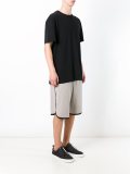stripe detail track shorts