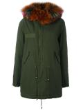 fur-lined parka