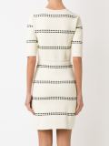 round neck knit dress