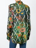 'arts nouveau' print shirt